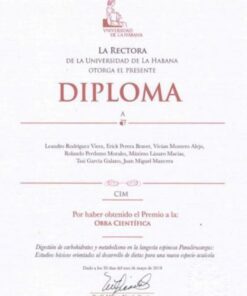 Buy degree from the Universidad de La Habana