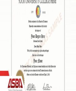 Buy Degree From Université Emi Koussi