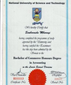 buydegree from the University of Science and Technology