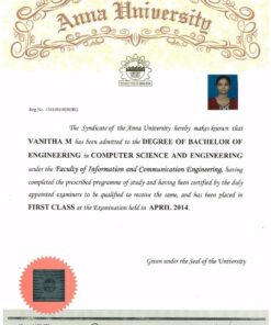 Buy college degree from The Anna University