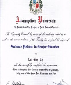 Buy college degree from The Assumption University