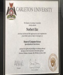 Buy college degree from The Carleton College