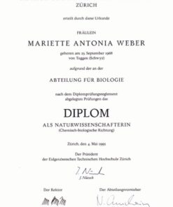 Buy college degree from the Eidgenössische Technische Hochschule Zürich