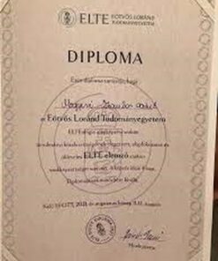 Buy college degree from the Eötvös Loránd Tudományegyetem