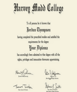 Buy college degree from The Harvey Mudd College