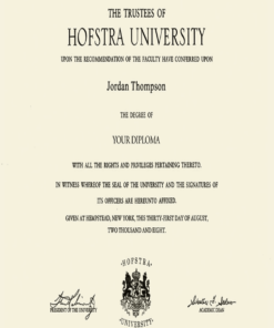 Buy college degree from The Hofstra University