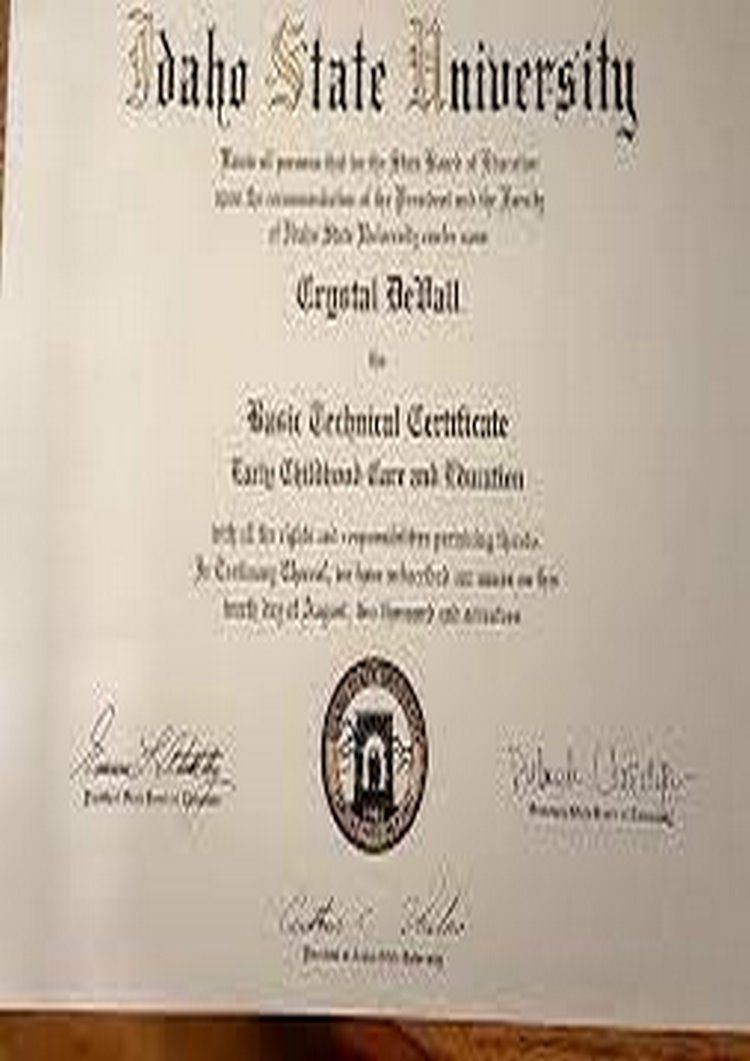 Buy college degree from The Idaho State University