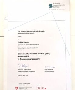 Buy college degree from the Kalaidos Fachhochschule