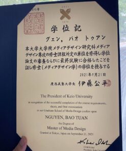 Buy college degree from the Keio University