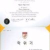 Buy college degree from the Korea University