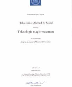 Buy college degree from the Kungliga Tekniska högskolan