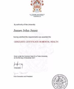 Buy college degree from the La Trobe University