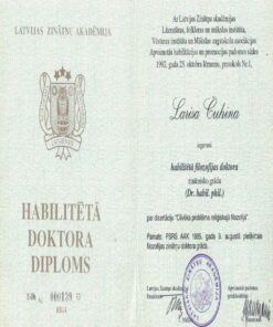 Buy college degree from The Latvijas Makslas akademija
