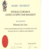 Buy college degree from The Massey University
