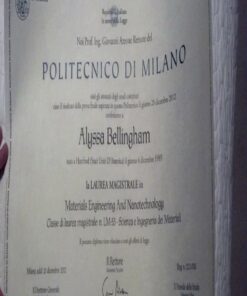 Buy college degree from the Politecnico di Milano