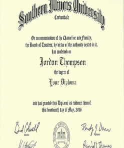 Buy college degree from The Southern Illinois University Carbondale