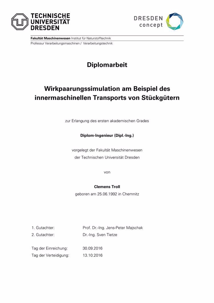 Buy college degree from the Technische Universität Dresden