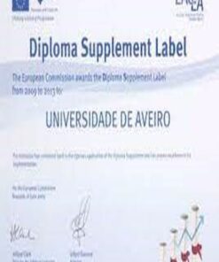 Buy college degree from the Universidade de Aveiro