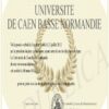 Buy college degree from The Université de Caen Normandie