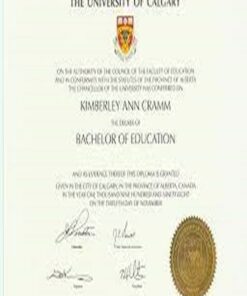 Buy college degree from The University of Calgary