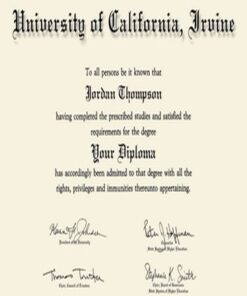 Buy college degree from The University of California, Irvine