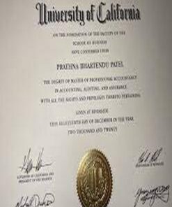 Buy college degree from The University of California, Riverside