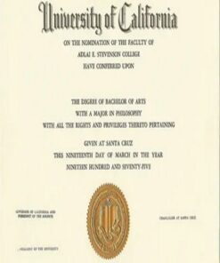 Buy college degree from The University of California, Santa Cruz
