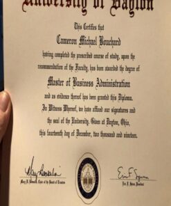 Buy college degree from The University of Dayton