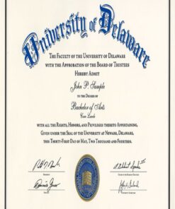 Buy college degree from The University of Delaware