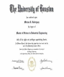 Buy college degree from The University of Houston