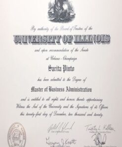 Buy college degree from The University of Illinois at Urbana-Champaign