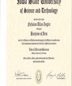 Buy college degree from The University of Iowa