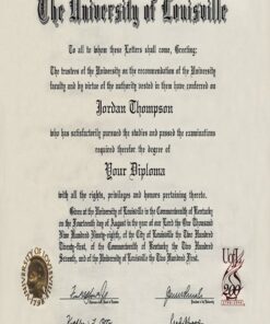 Buy college degree from The University of Louisville