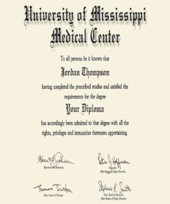 Buy college degree from The University of Mississippi