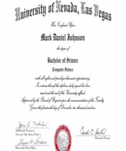 Buy college degree from The University of Nevada, Las Vegas