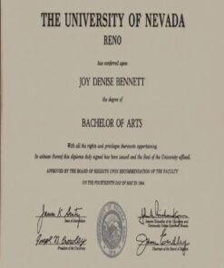 Buy college degree from The University of Nevada, Reno