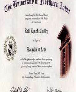 Buy college degree from The University of Northern iowa