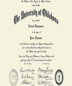 Buy college degree from The University of Oklahoma