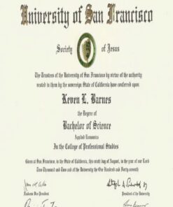 Buy college degree from The University of San Francisco