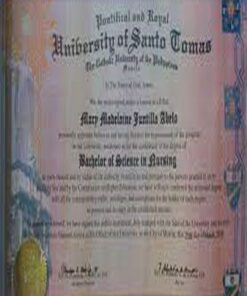 Buy college degree from the University of Santo Tomas