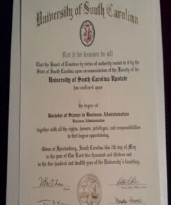 Buy college degree from The University of South Carolina