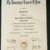 Buy college degree from The University of Texas at El Paso