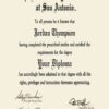 Buy college degree from The University of Texas at San Antonio