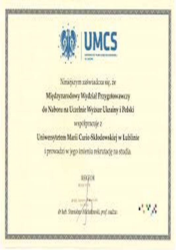 Buy college degree from the Uniwersytet Marii Curie-Sklodowskiej w Lublinie