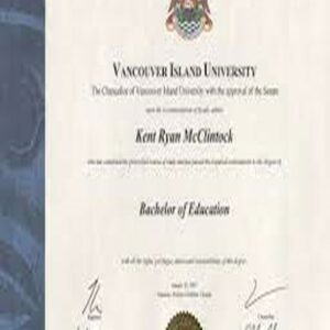Buy college degree from The Vancouver Island University