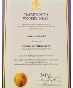 Buy college degree from The Western University