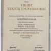 Buy college degree from the Yildiz Teknik Üniversitesi