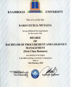 Buy college degree from TheKyambogo University