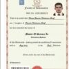 Buy college degree from The Osmania University