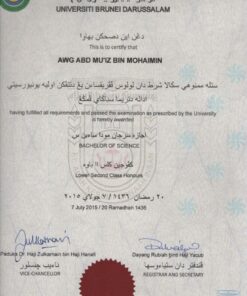 Buy college degree from The Universiti Brunei Darussalam